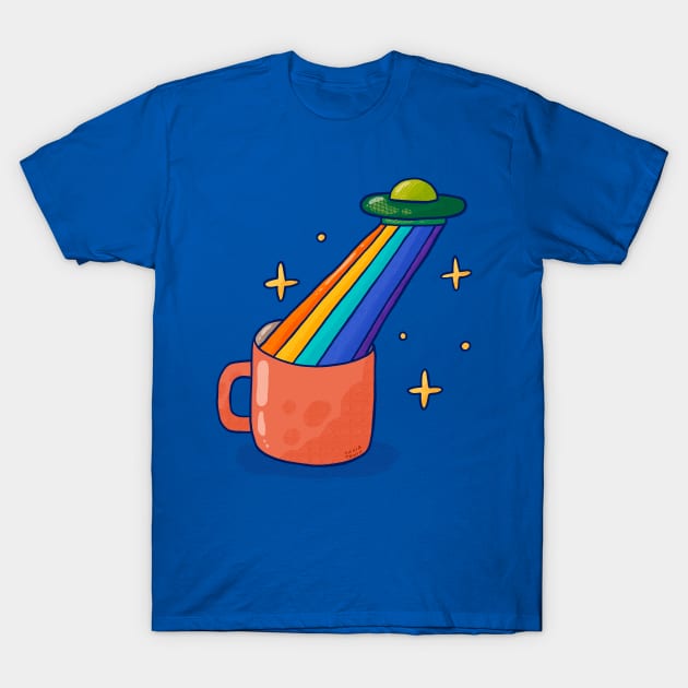 UFO coffee T-Shirt by Tania Tania